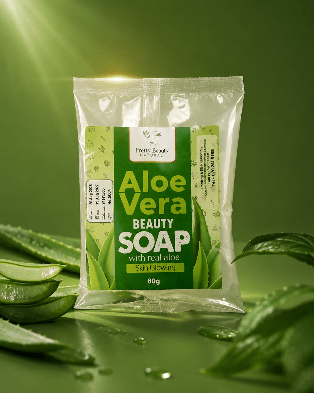 Natural Aloe Vera Beauty Soap